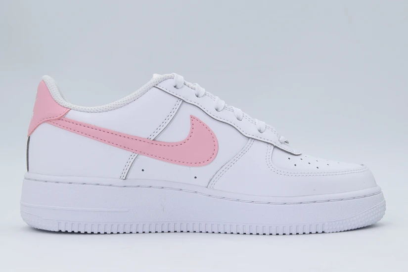 Nike Air Force 1 Sneakers Λευκά, Ροζ