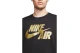 Nike Sportswear Preheat Air Ανδρικό Κοντομάνικο T-Shirt Μαύρο, Χρυσό