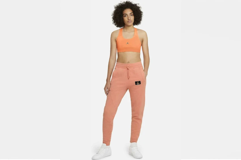 Jordan Jumpman Dri-FIT Γυναικείο Μπουστάκι Πορτοκαλί