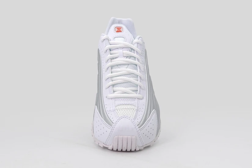 Nike Shox R4 Sneakers Λευκά, Ασημί