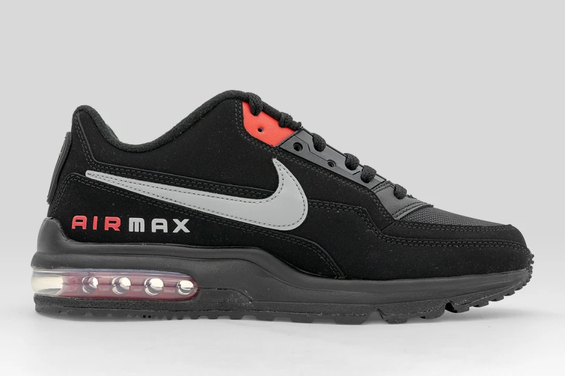 Nike Air Max LTD 3 Ανδρικά Sneakers Μαύρα, Γκρι, Κόκκινα