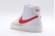 Nike Blazer Mid 77 Unisex Sneakers Λευκά, Κόκκινα, Γκρι