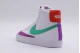 Nike Blazer Mid 77 Sneakers Λευκά, Πράσινα, Μωβ, Κόκκινα