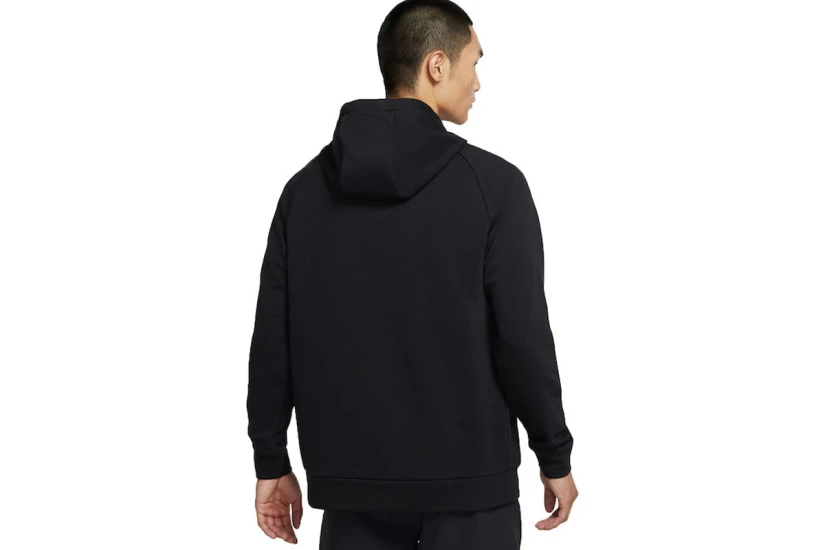 Nike Dry Graphic Dri-FIT Ανδρικό Φούτερ με Κουκούλα Μαύρο