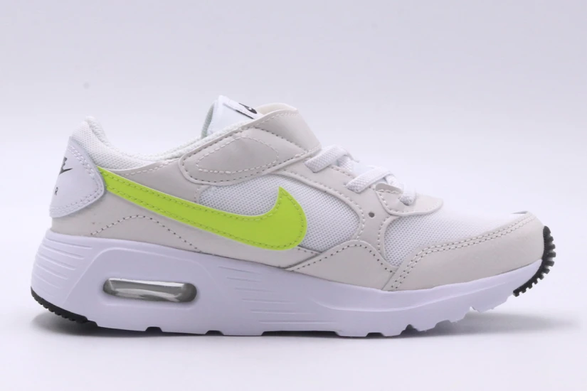 Nike Air Max Sc Παιδικά Sneakers Λευκά, Εκρού, Λαχανί