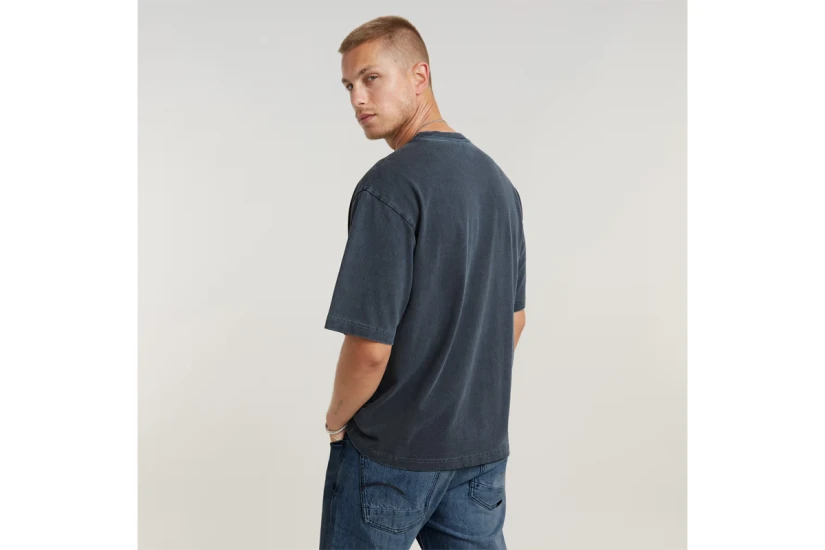 G-Star Overdyed Center Chest Loose Ανδρικό Κοντομάνικο T-Shirt