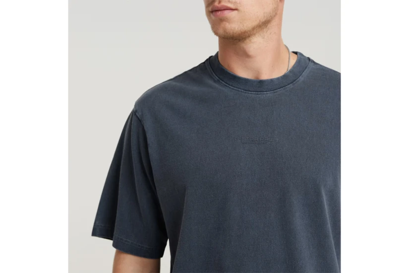 G-Star Overdyed Center Chest Loose Ανδρικό Κοντομάνικο T-Shirt