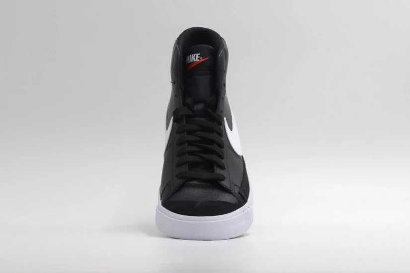 Nike Blazer Mid 77 Παιδικά Sneakers Μαύρα, Λευκά