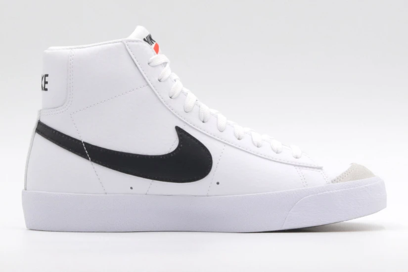 Nike Blazer Mid 77 Παιδικά Sneakers Λευκά, Μαύρα
