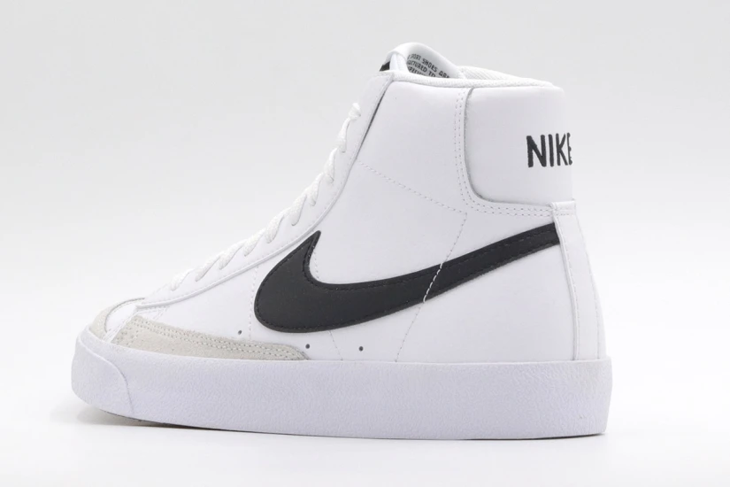 Nike Blazer Mid 77 Παιδικά Sneakers Λευκά, Μαύρα