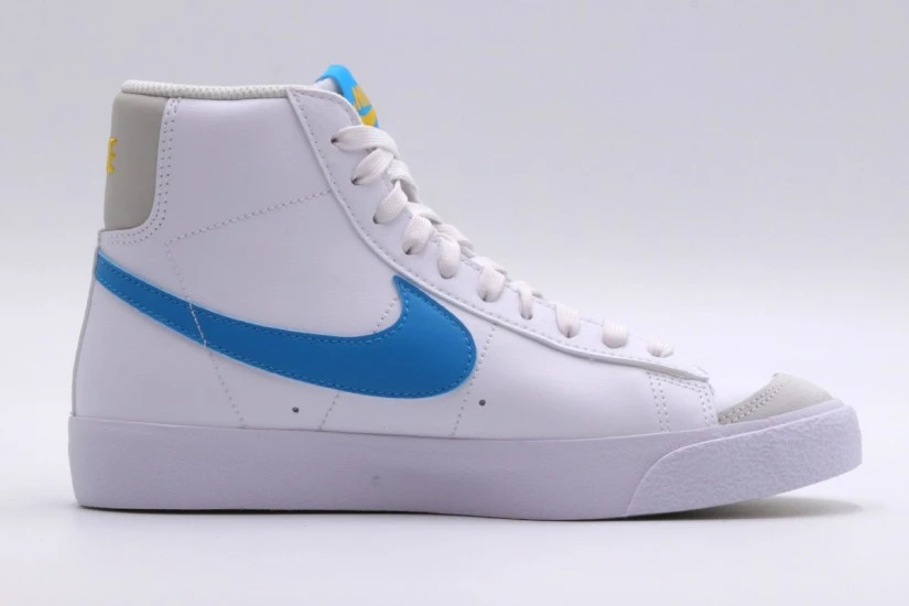 Nike Blazer Mid 77 Παιδικά Sneakers Λευκά, Γαλάζια