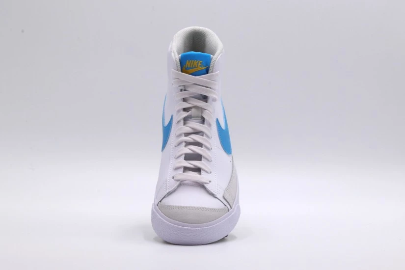Nike Blazer Mid 77 Παιδικά Sneakers Λευκά, Γαλάζια