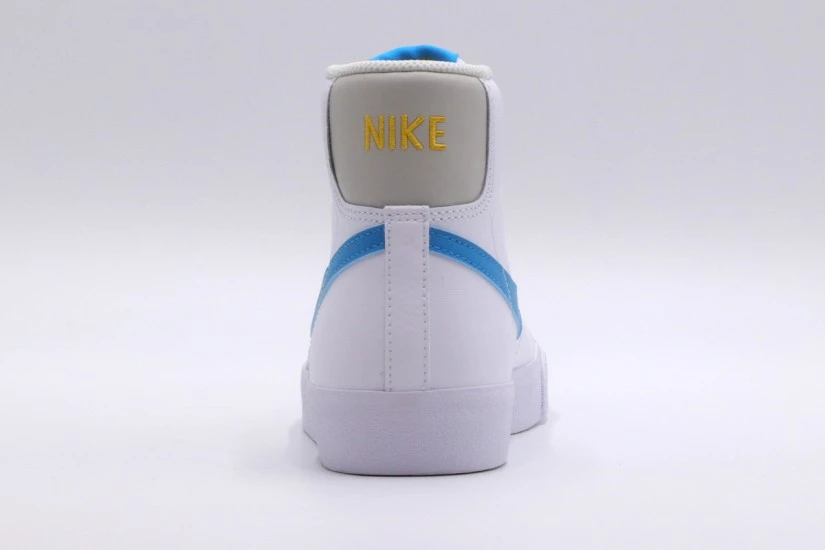 Nike Blazer Mid 77 Παιδικά Sneakers Λευκά, Γαλάζια