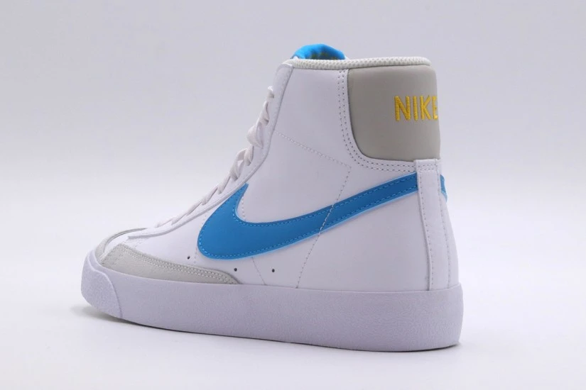 Nike Blazer Mid 77 Παιδικά Sneakers Λευκά, Γαλάζια