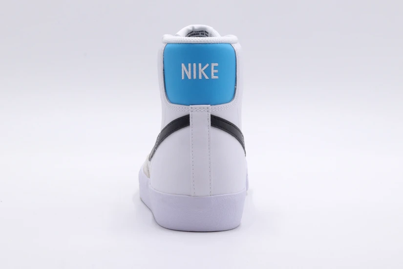 Nike Blazer Mid 77 Παιδικά Sneakers Λευκά, Μαύρα, Γαλάζια