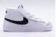 Nike Blazer Mid 77 Βρεφικά Sneakers Λευκά, Γκρι Ανοιχτά, Μαύρα