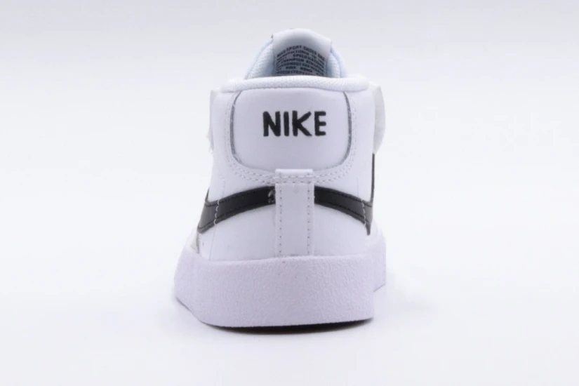Nike Blazer Mid 77 Βρεφικά Sneakers Λευκά, Γκρι Ανοιχτά, Μαύρα
