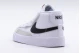 Nike Blazer Mid 77 Βρεφικά Sneakers Λευκά, Γκρι Ανοιχτά, Μαύρα