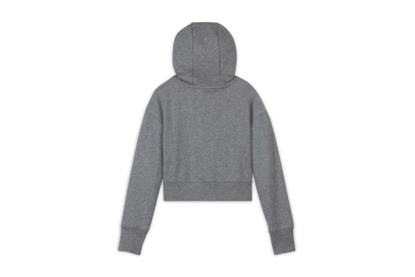 Nike Sportswear Club Παιδικό Φούτερ με Κουκούλα Γκρι