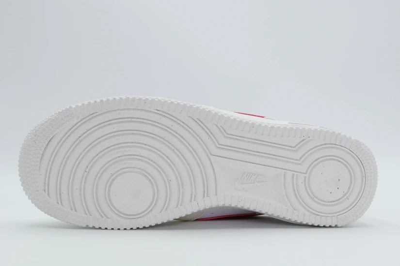 Nike Air Force 1 '07 Next Nature Sneakers Λευκά, Εκρού, Κόκκινα