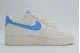 Nike Air Force 1 '07 Next Nature Sneakers Λευκά, Ζαχαρί, Γαλάζια