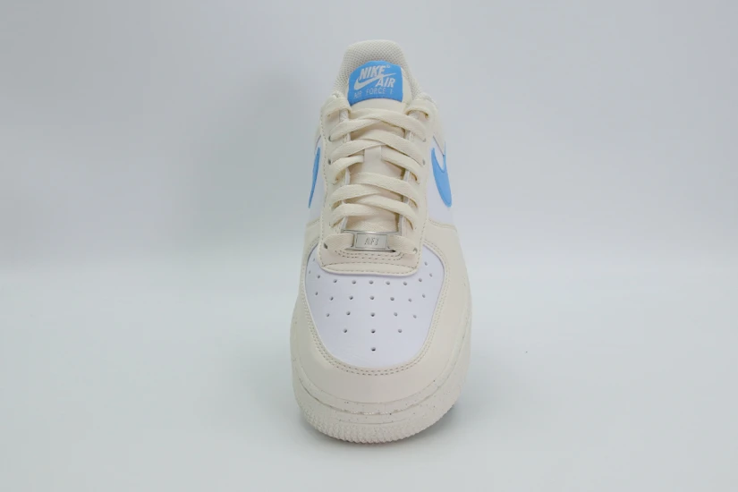 Nike Air Force 1 '07 Next Nature Sneakers Λευκά, Ζαχαρί, Γαλάζια