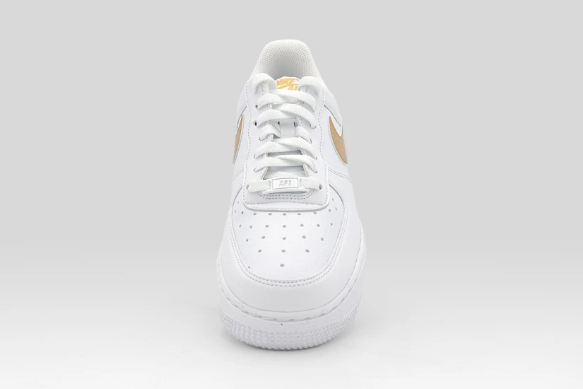 Nike Air Force 1 07 Next Nature Sneakers Λευκά, Χρυσά