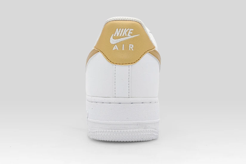 Nike Air Force 1 07 Next Nature Sneakers Λευκά, Χρυσά