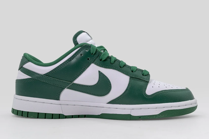Nike Dunk Low Retro Ανδρικά Sneakers Λευκά, Πράσινα