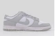Nike Dunk Low Retro Ανδρικά Sneakers Λευκά, Γκρι Ανοιχτό