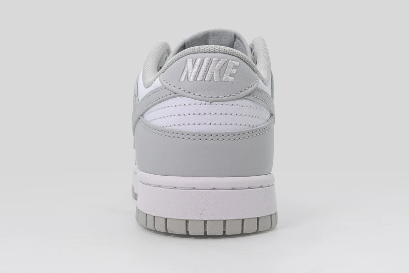 Nike Dunk Low Retro Ανδρικά Sneakers Λευκά, Γκρι Ανοιχτό