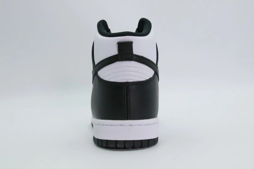 Nike Dunk High Top Retro Ανδρικά Sneakers Μαύρα, Λευκά