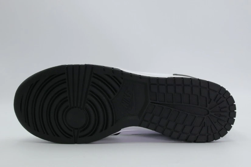 Nike Dunk High Top Retro Ανδρικά Sneakers Μαύρα, Λευκά