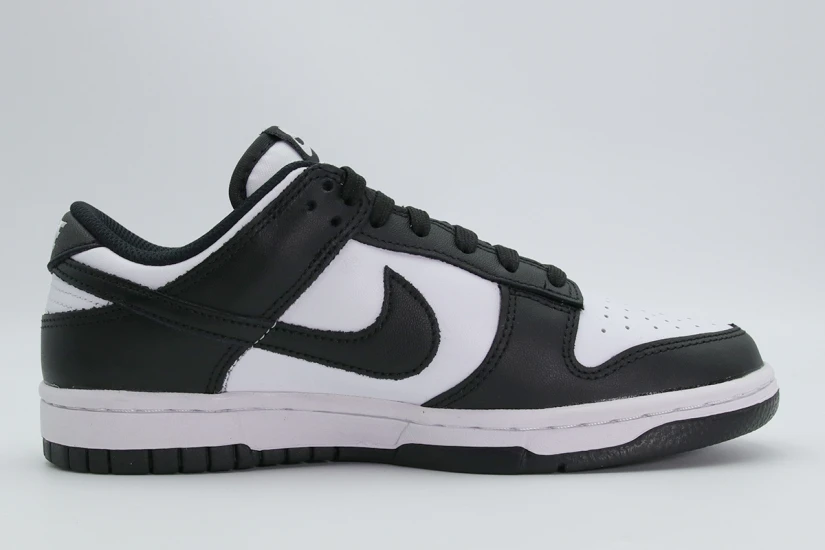 Nike Dunk Low Sneakers Μαύρα, Λευκά