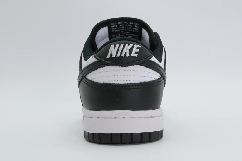 Nike Dunk Low Sneakers Μαύρα, Λευκά