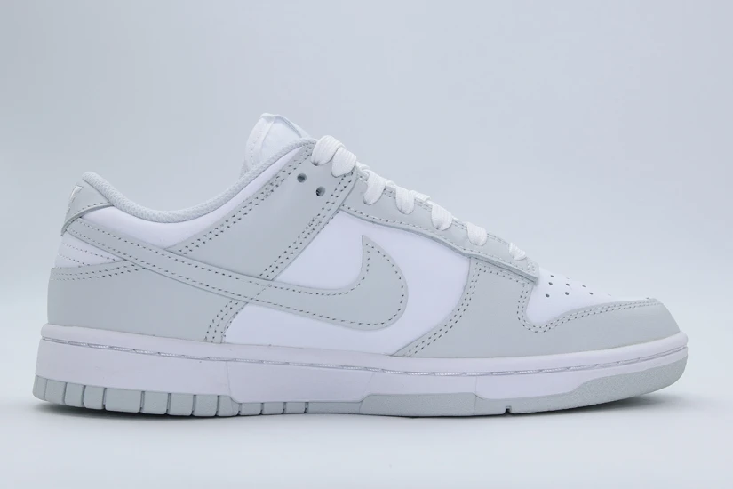 Nike Dunk Low Sneakers Λευκά, Γκρι Ανοιχτό