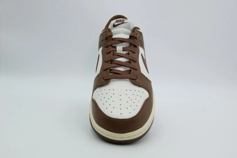 Nike Dunk Low Sneakers Καφέ, Λευκά