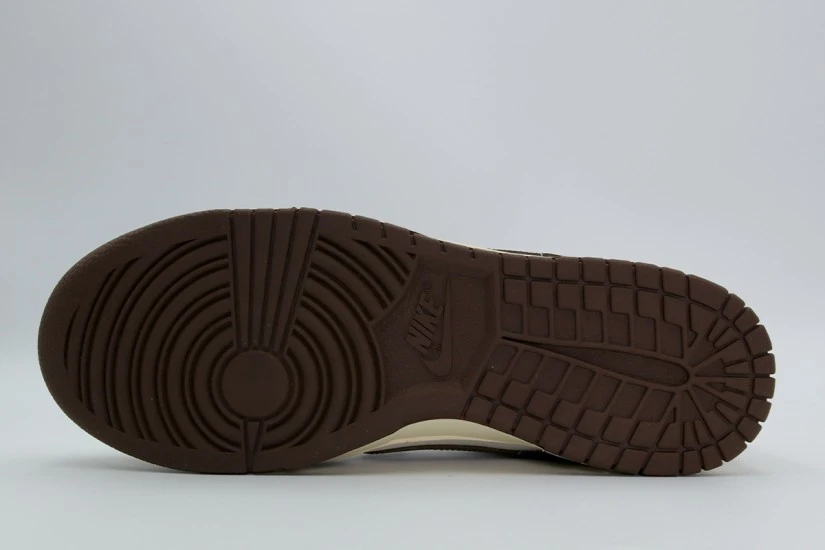 Nike Dunk Low Sneakers Καφέ, Λευκά