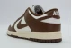 Nike Dunk Low Sneakers Καφέ, Λευκά