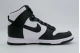 Nike Dunk High Top Sneakers Μαύρα, Λευκά