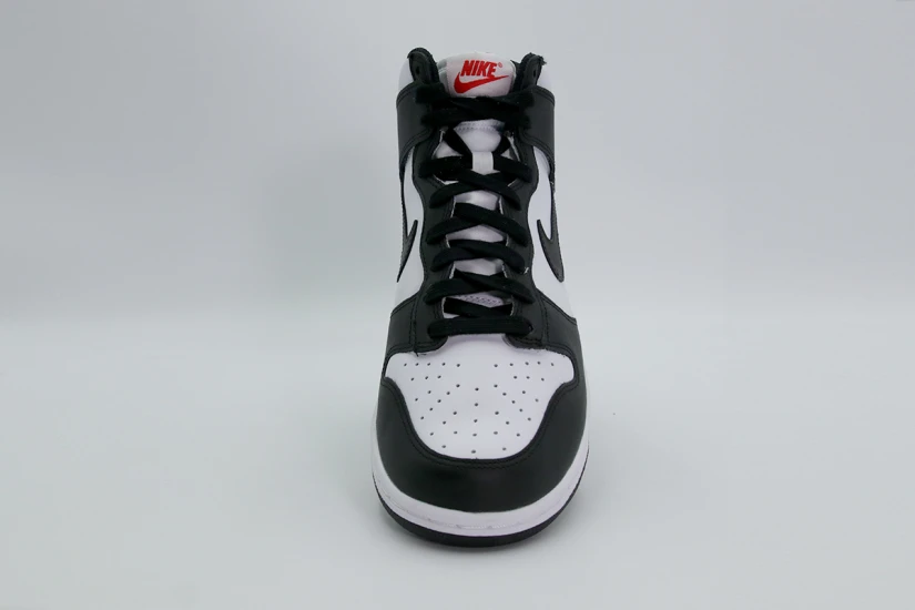 Nike Dunk High Top Sneakers Μαύρα, Λευκά