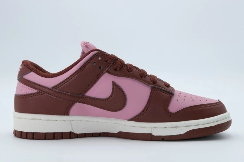 Nike Dunk Low Next Nature Sneakers Ροζ, Καφέ, Λευκά