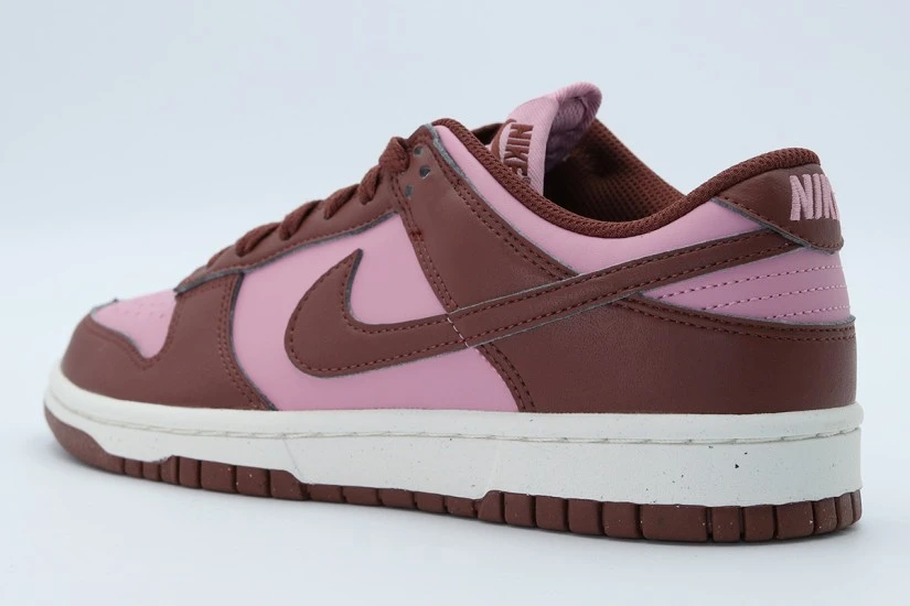 Nike Dunk Low Next Nature Sneakers Ροζ, Καφέ, Λευκά