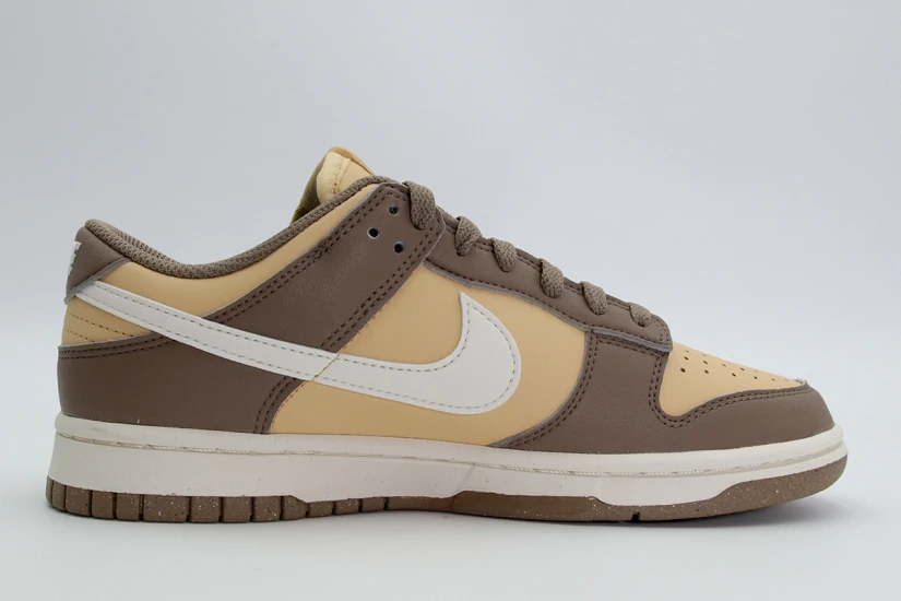 Nike Dunk Low Next Nature Sneakers Καφέ, Εκρού, Λευκά