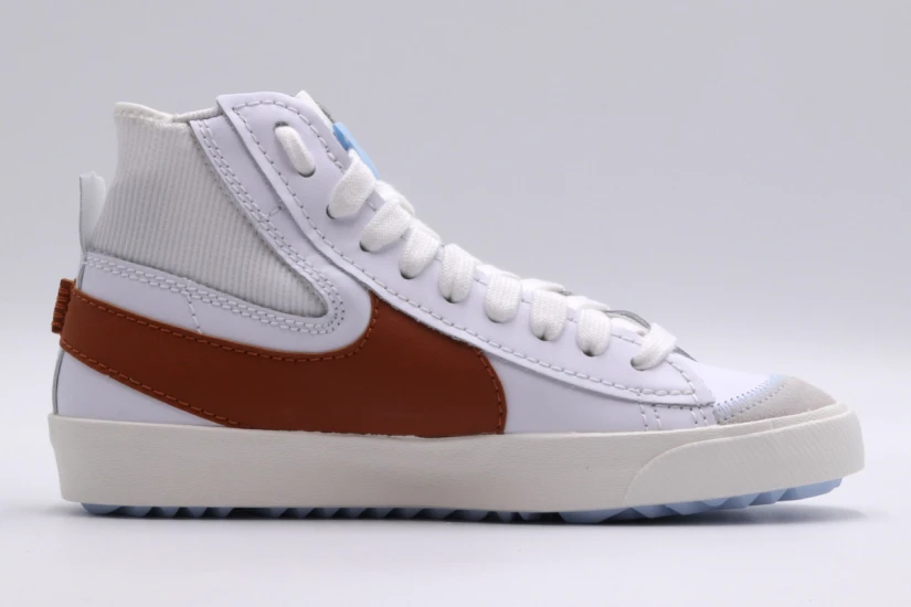 Nike Blazer Mid 77 Jumbo Unisex Sneakers Λευκά, Ταμπά