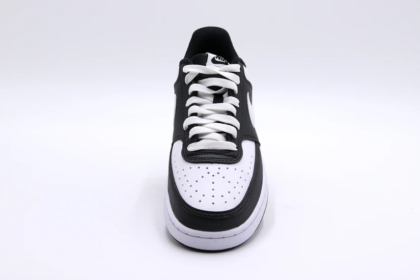 Nike Court Vision Low Next Nature Γυναικεία Sneakers Μαύρα, Λευκά