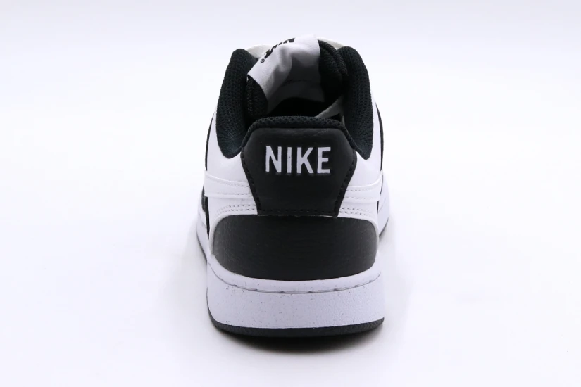Nike Court Vision Low Next Nature Γυναικεία Sneakers Μαύρα, Λευκά