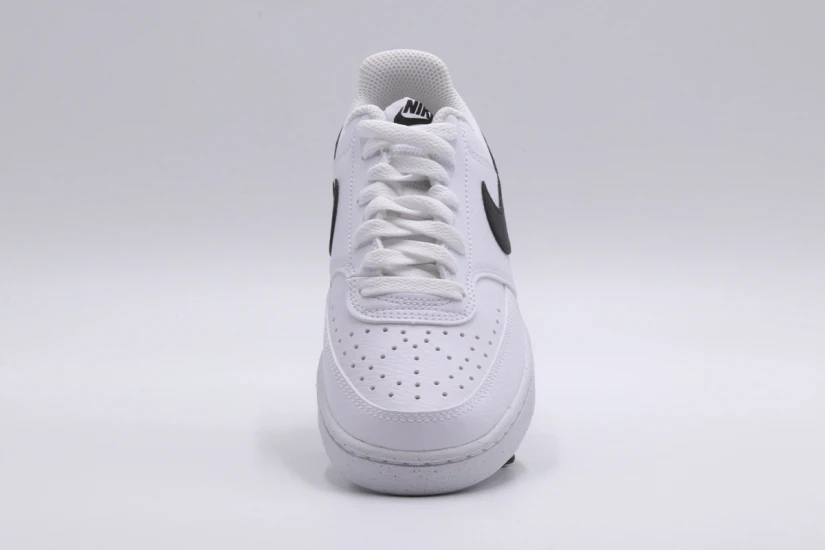 Nike Court Vision Low Next Nature Γυναικεία Sneakers Λευκά, Μαύρα