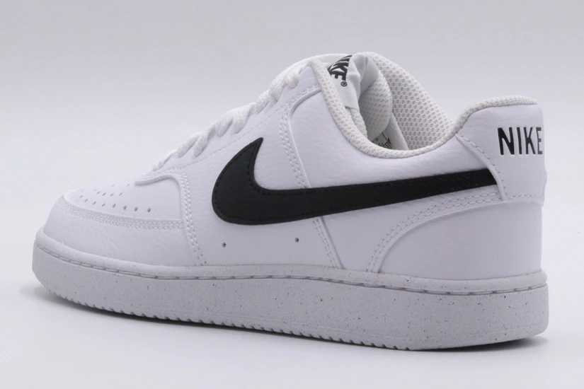 Nike Court Vision Low Next Nature Γυναικεία Sneakers Λευκά, Μαύρα