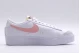 Nike Blazer Low Platform Γυναικεία Sneakers Λευκά, Ροζ